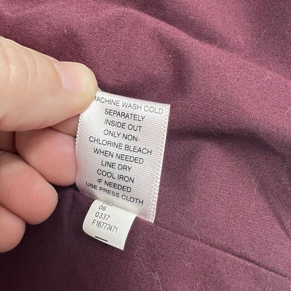 Isaac Mizrahi Purple & Metallic Coat Jacket Jackie Kennedy Vibes Size 10 READ - Picture 10 of 14